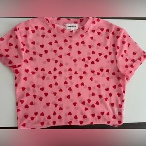 Mesh Pink and Red T Shirt (size Medium)
